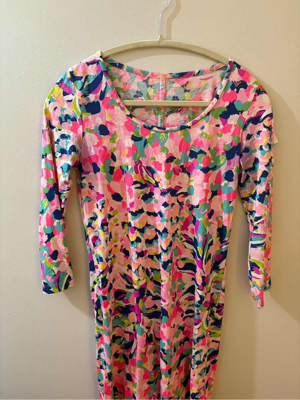 Lilly Pulitzer Pink Multicolor Floral Dress